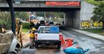 Construyen nueva línea de agua sobre la calzada Zavaleta, para incrementar abasto de agua