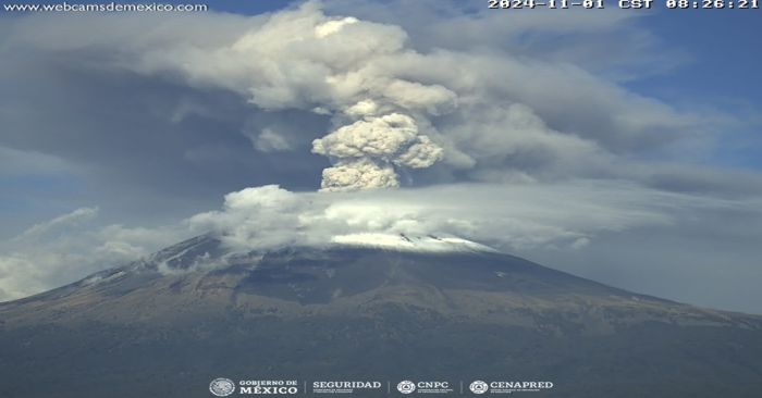 Mantienen monitoreado al Popocatépetl con tecnologías de punta