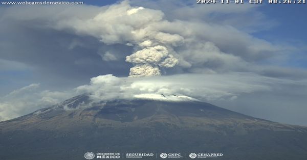 Mantienen monitoreado al Popocatépetl con tecnologías de punta