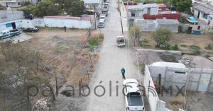 Entrega Adán Domínguez obra pública en San Baltazar Tetela