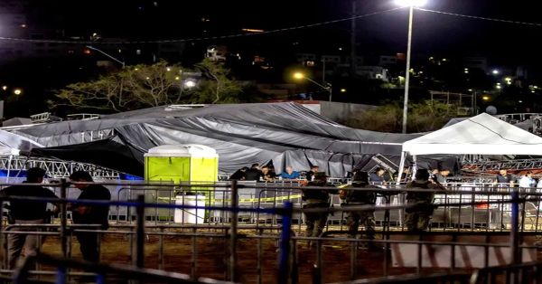 Pide Fiscalía de NL datos de empresa que instaló escenario para mitin de Máynez