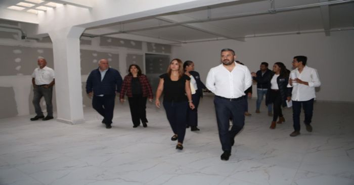 Continúa la rehabilitación del dormitorio municipal en el centro histórico