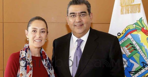 Estará Sheinbaum en Puebla previo al cierre de gobierno de Sergio Salomón