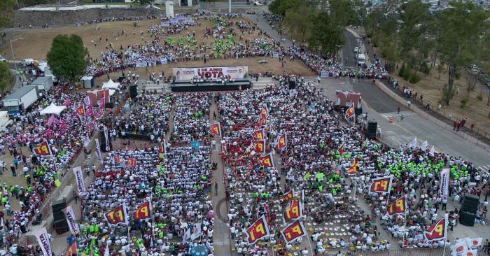 Vuelven tendencia “Plaza de la Victoria” por cierre de Sheinbaum, Armenta y Chedraui