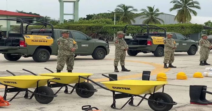 Activa Sedena el Plan DNIII-E en Colima ante arribo de &#039;John&#039;