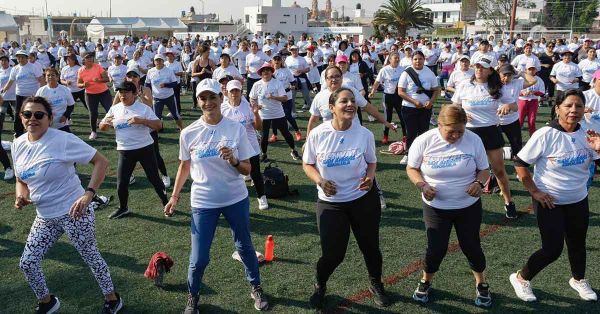 Participa Lupita Cuautle en &quot;Actívate San Andrés Cholula&quot;