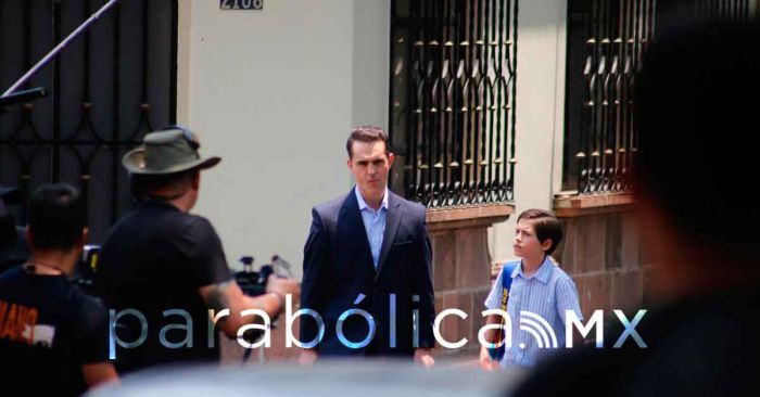 &quot;Berlín&quot; filma &quot;El Juicio&quot; en las calles del Centro Histórico de Puebla