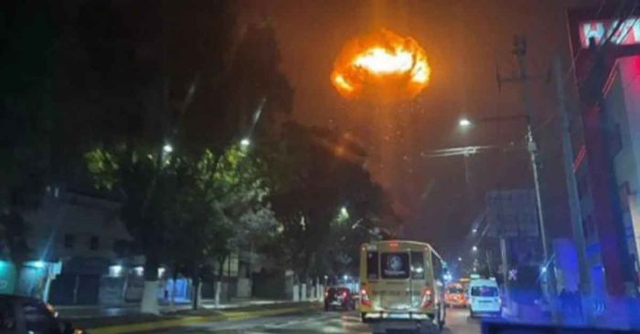 Se registra explosión en fábrica de pinturas de Tultitlán, Edomex