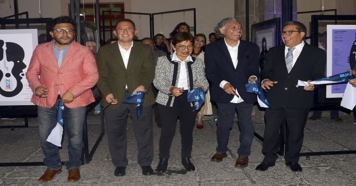 Inauguran en la BUAP exposición Jazz Visual Blue