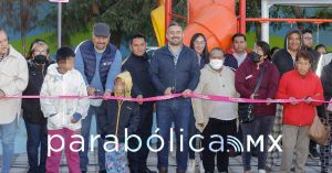 Entrega ayuntamiento un parque ubicado en la 135 Poniente