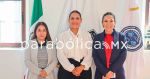 Se reúne Lupita Cuautle con miembros del Consejo Estatal de Seguridad Pública