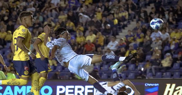 Gana Club Puebla al América por la mínima