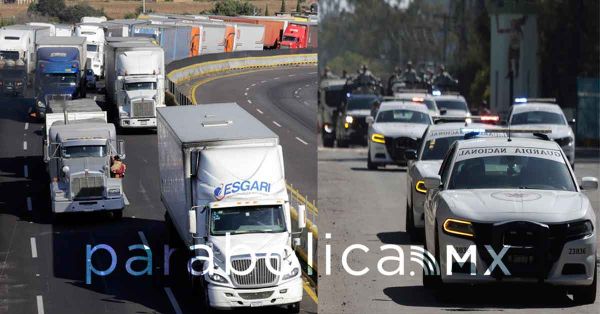 Implementa Guardia Nacional inteligencia en carreteras para evitar robo a transportistas