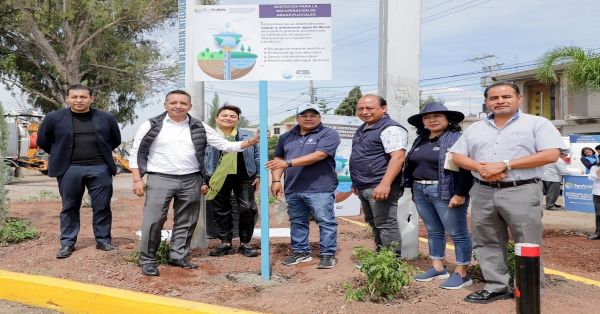 Entregan pozo de absorci&oacute;n en San Francisco Acatepec en San Andr&eacute;s Cholula
