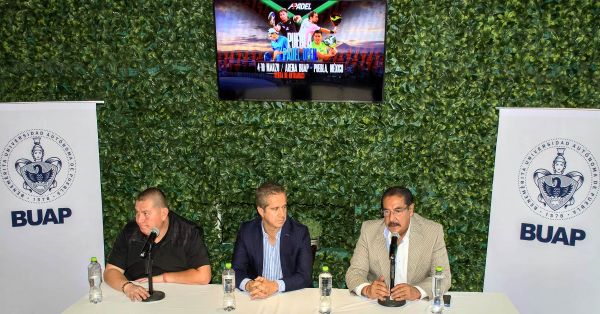Realizarán en la Arena BUAP el Torneo A1 Pádel-BUAP