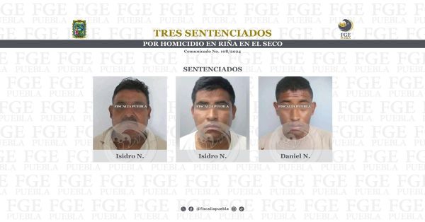 Detienen a tres personas por el delito de homicidio durante una riña