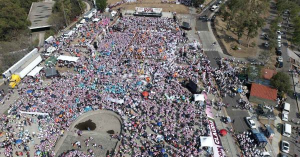 Arrasan Sheinbaum, Armenta y Chedraui en Puebla