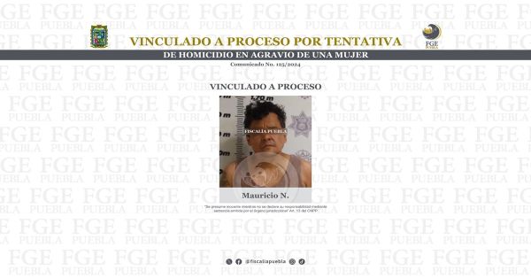 Detienen a Mauricio N. disparó contra una amiga mientras ingerían bebidas embriagantes