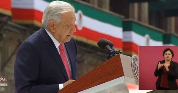 Rinde López Obrador su último informe de gobierno