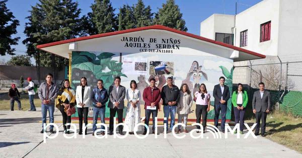 Arranca obra de techado en la escuela Aquiles Serdán de Cuautlancingo