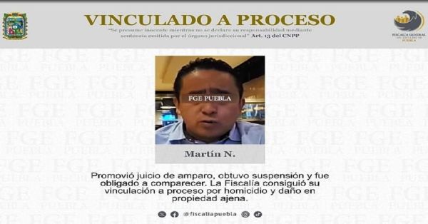 Enfrentará alcalde de Tianguismanalco proceso por homicidio en libertad