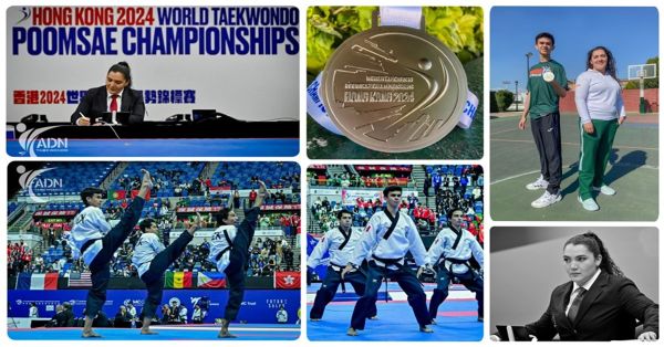 Ganan medalla Aztecas UDLAP en el Mundial de Taekwondo Poomsae