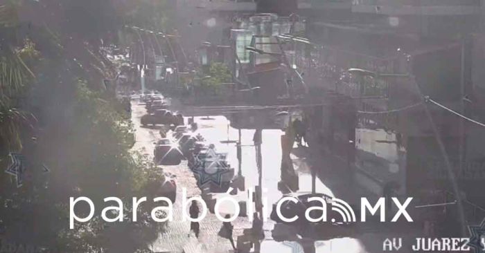 Frustran asalto bancario en la Avenida Ju&aacute;rez