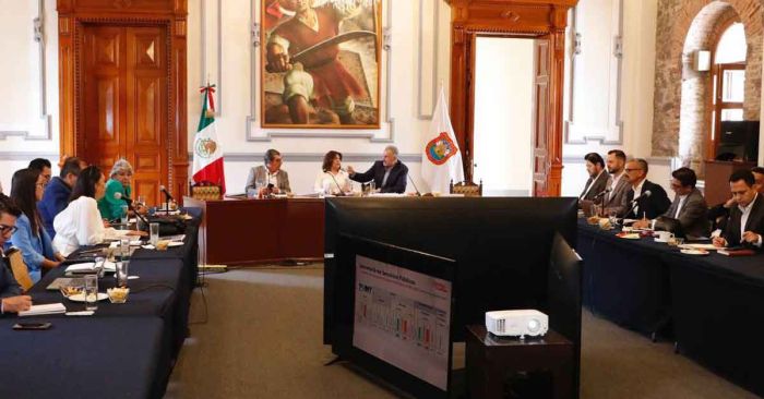 Realizan quinta reunión de transición en Puebla capital