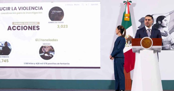 Asegura gobierno Federal 6.1 toneladas de droga y 3 mi 23 armas