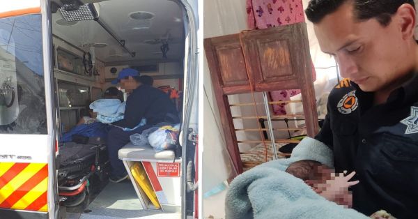 Ayudan paramédicos de PC a nacer a un bebé en Granjas de San Isidro