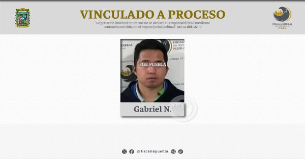 Inicia proceso contra Gabriel N. por el delito de homicidio culposo