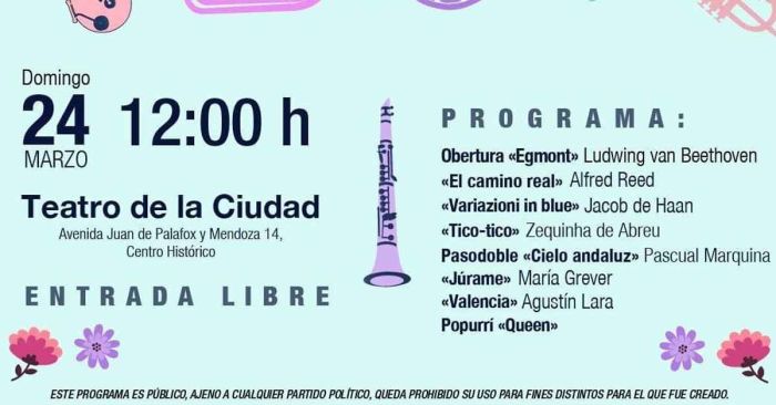 Presentan actividades culturales en la capital poblana