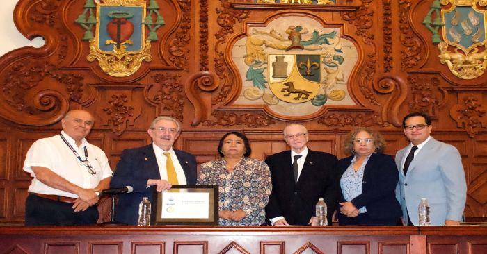 Participa ministro de la SCJN con una conferencia magistral en la BUAP