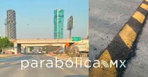 Buscan reductores de velocidad en Vía Atlixcáyotl evitar accidentes por obras: Supervisora