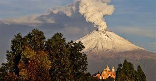 Continúa la mala calidad del aire en Puebla por la actividad del Popocatépetl