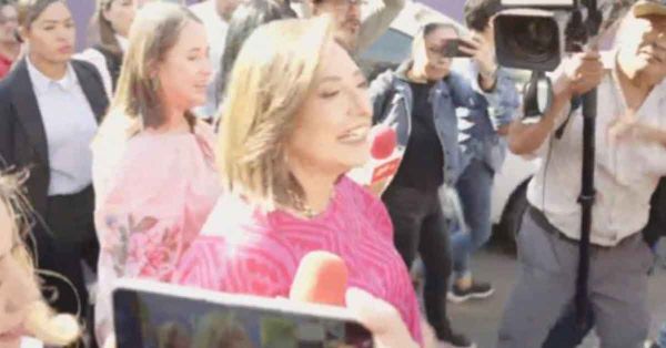 Vota Xóchitl Gálvez; celebra participación ciudadana en Elecciones 2024