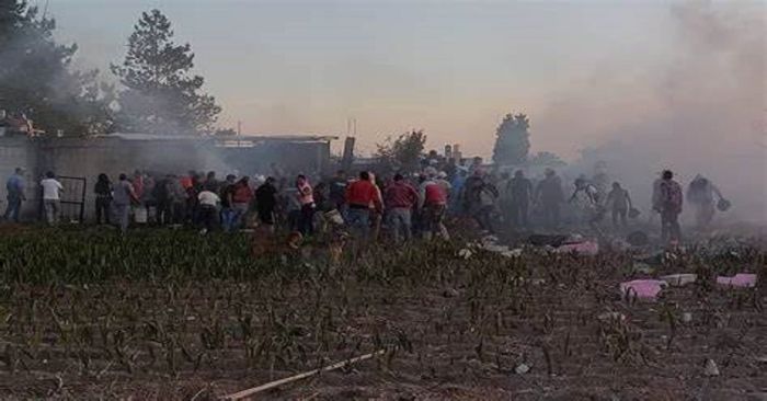 Resultan varios heridos tras explosi&oacute;n de un polvor&iacute;n en Texmelucan