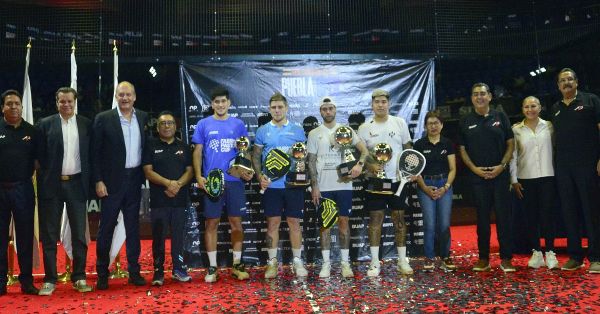 Premian a los finalistas del Torneo A1 Pádel Puebla 2024