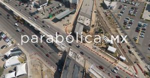 Avancan las obras del puente elevado de Cúmulo de Virgo