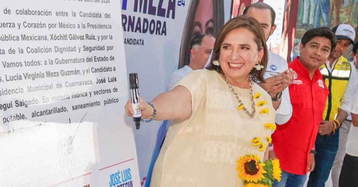 Afirma Xóchitl Gálvez sentirse “incómoda” por no usar huipil en primer debate