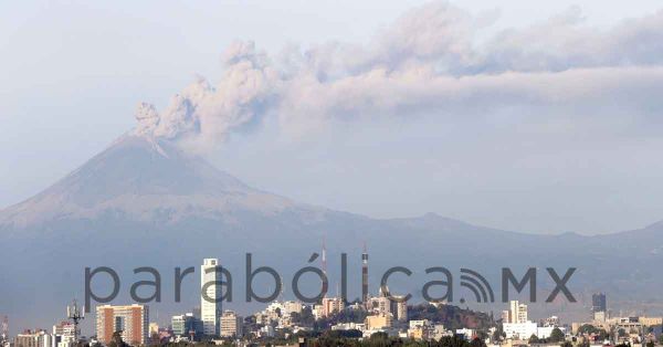 Cumple volcán Popocatépetl 30 años de su reactivación