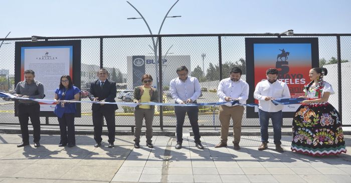 Inauguran muestra &ldquo;5 de Mayo, carteles por una soberan&iacute;a del pueblo mexicano" en la BUAP