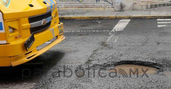 Anuncia Sergio Salomón programa de “Bacheo Nocturno”