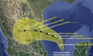 Lanzan alerta por fuerza ciclónica