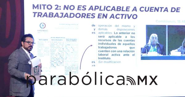 Aclara Zoe Robledo mitos sobre la reforma de pensiones