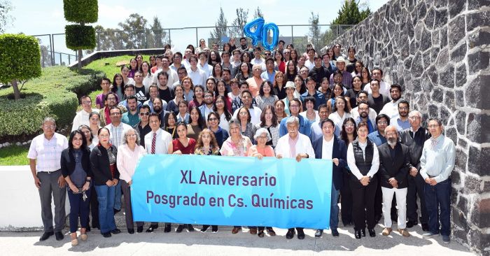 Celebra Posgrado en Ciencias Químicas 40 años de hacer ciencia