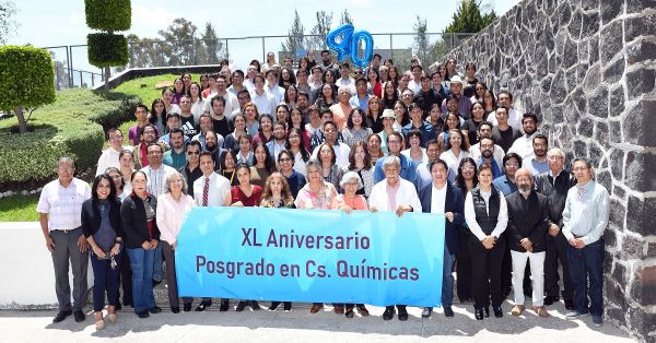 Celebra Posgrado en Ciencias Químicas 40 años de hacer ciencia