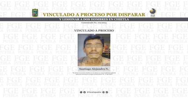 Procesan a Santiago Alejandro N., es presunto responsable del delito de lesiones