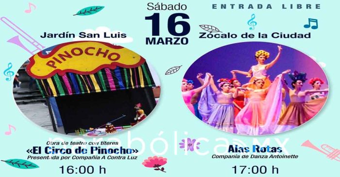 Ofrecen IMACP y Ayuntamiento actividades culturales de fin de semana