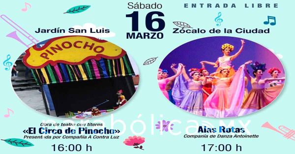 Ofrecen IMACP y Ayuntamiento actividades culturales de fin de semana